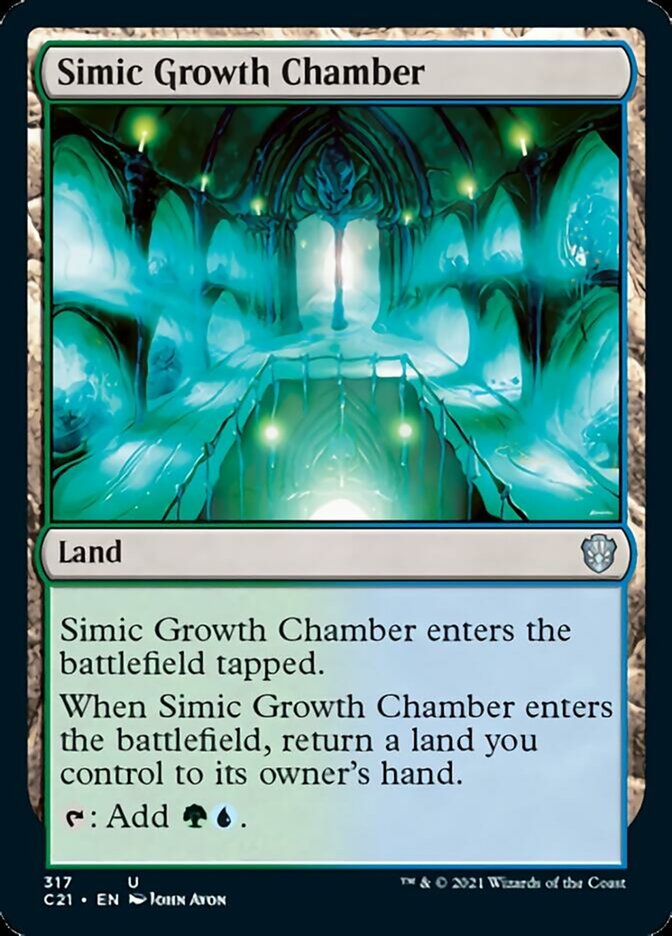 Simic Growth Chamber [Commander 2021] | Clutch Gaming