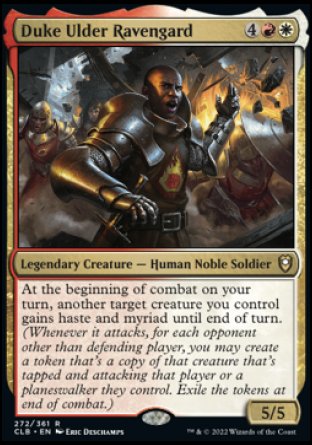 Duke Ulder Ravengard [Commander Legends: Battle for Baldur's Gate] | Clutch Gaming