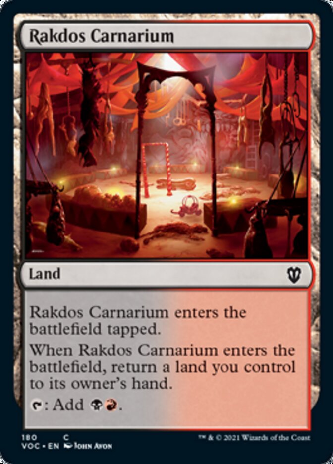 Rakdos Carnarium [Innistrad: Crimson Vow Commander] | Clutch Gaming