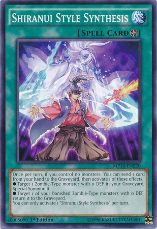 Shiranui Style Synthesis [MP16-EN220] Common | Clutch Gaming