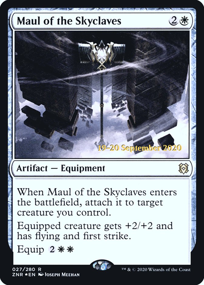 Maul of the Skyclaves [Zendikar Rising Prerelease Promos] | Clutch Gaming