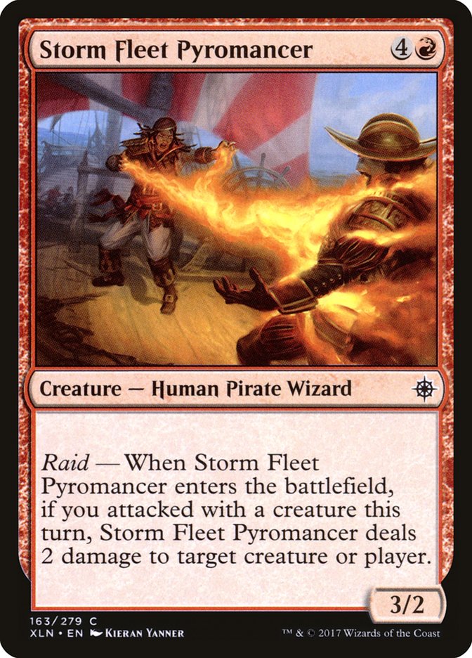 Storm Fleet Pyromancer [Ixalan] | Clutch Gaming