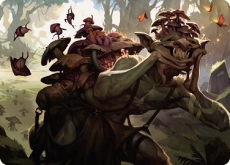 Sprouting Goblin Art Card [Dominaria United Art Series] | Clutch Gaming