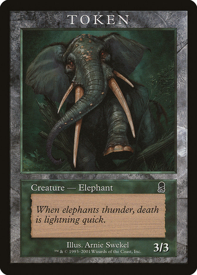 Elephant Token [Magic Player Rewards 2002] | Clutch Gaming