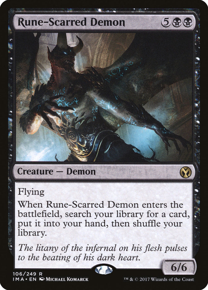 Rune-Scarred Demon [Iconic Masters] | Clutch Gaming