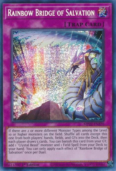 Rainbow Bridge of Salvation [MP22-EN270] Prismatic Secret Rare | Clutch Gaming