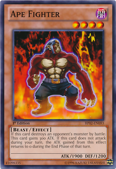 Ape Fighter [BP02-EN093] Mosaic Rare | Clutch Gaming