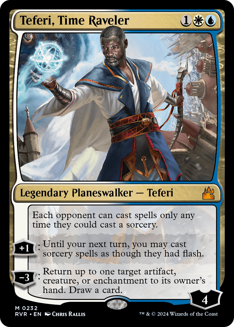 Teferi, Time Raveler [Ravnica Remastered] | Clutch Gaming