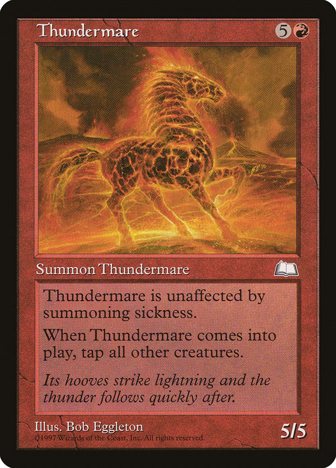 Thundermare [Weatherlight] | Clutch Gaming