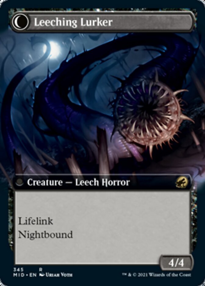 Curse of Leeches // Leeching Lurker (Extended Art) [Innistrad: Midnight Hunt] | Clutch Gaming