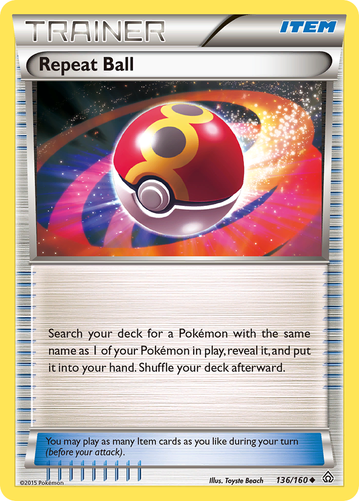 Repeat Ball (136/160) [XY: Primal Clash] | Clutch Gaming