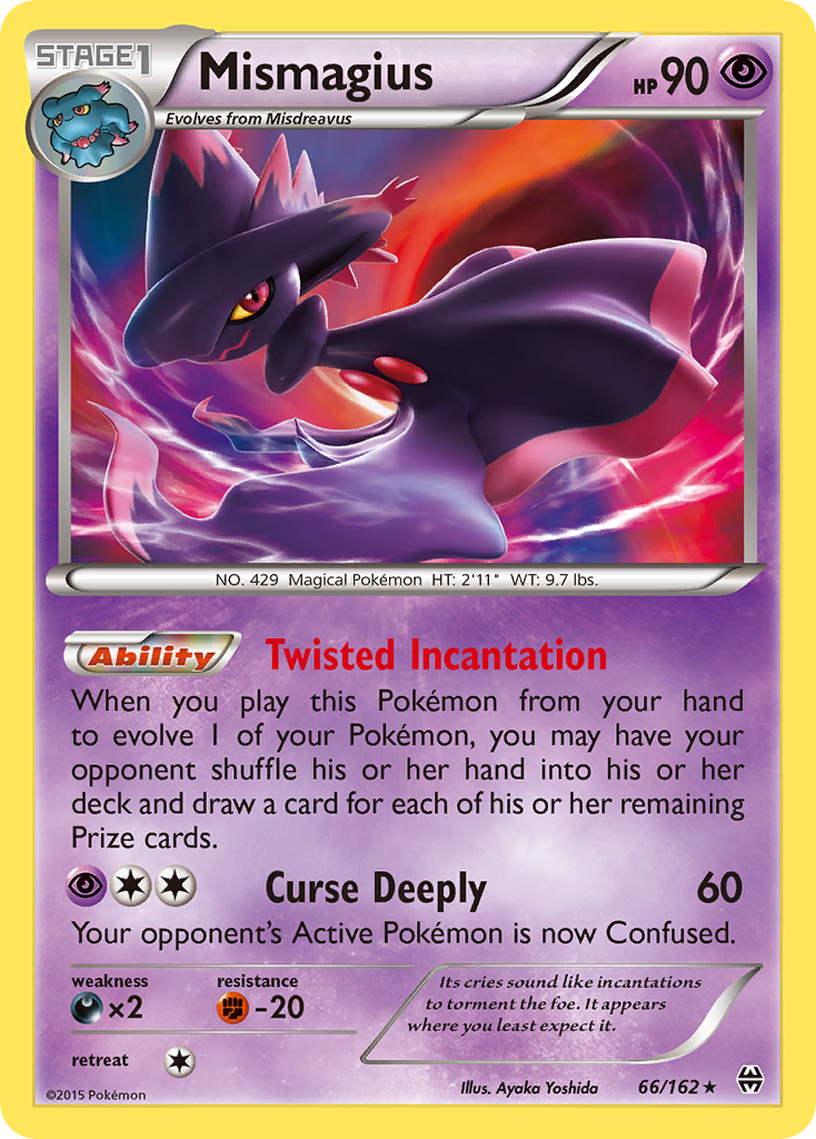 Mismagius (66/162) [XY: BREAKthrough] | Clutch Gaming