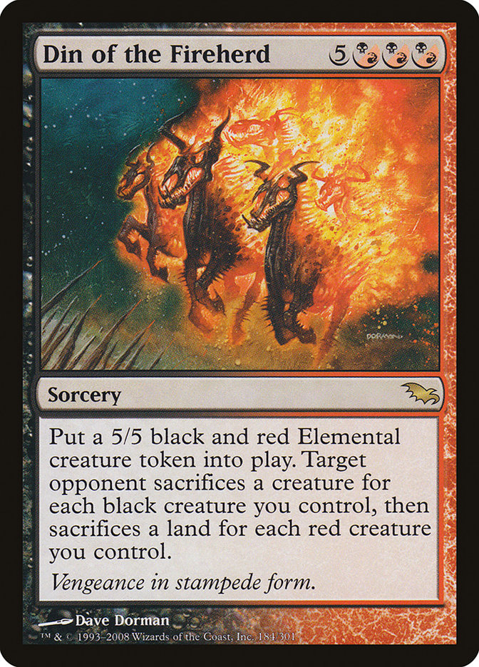 Din of the Fireherd [Shadowmoor] | Clutch Gaming