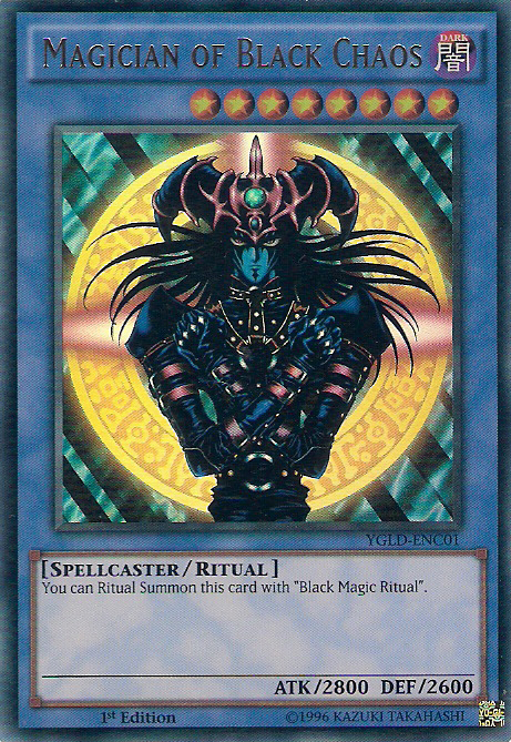 Magician of Black Chaos [YGLD-ENC01] Ultra Rare | Clutch Gaming