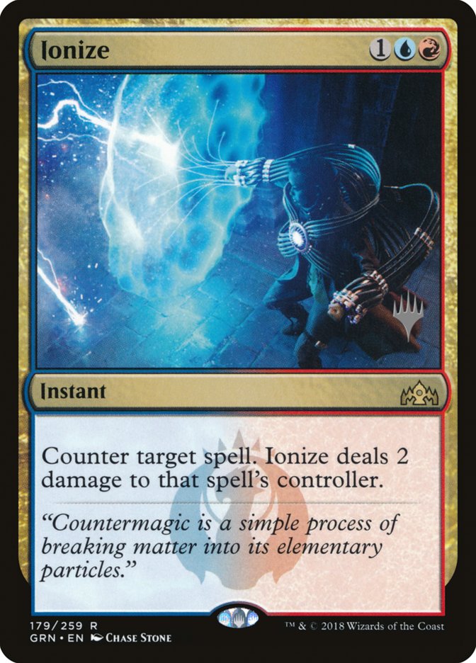 Ionize (Promo Pack) [Guilds of Ravnica Promos] | Clutch Gaming