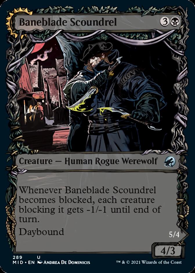 Baneblade Scoundrel // Baneclaw Marauder (Showcase Equinox) [Innistrad: Midnight Hunt] | Clutch Gaming