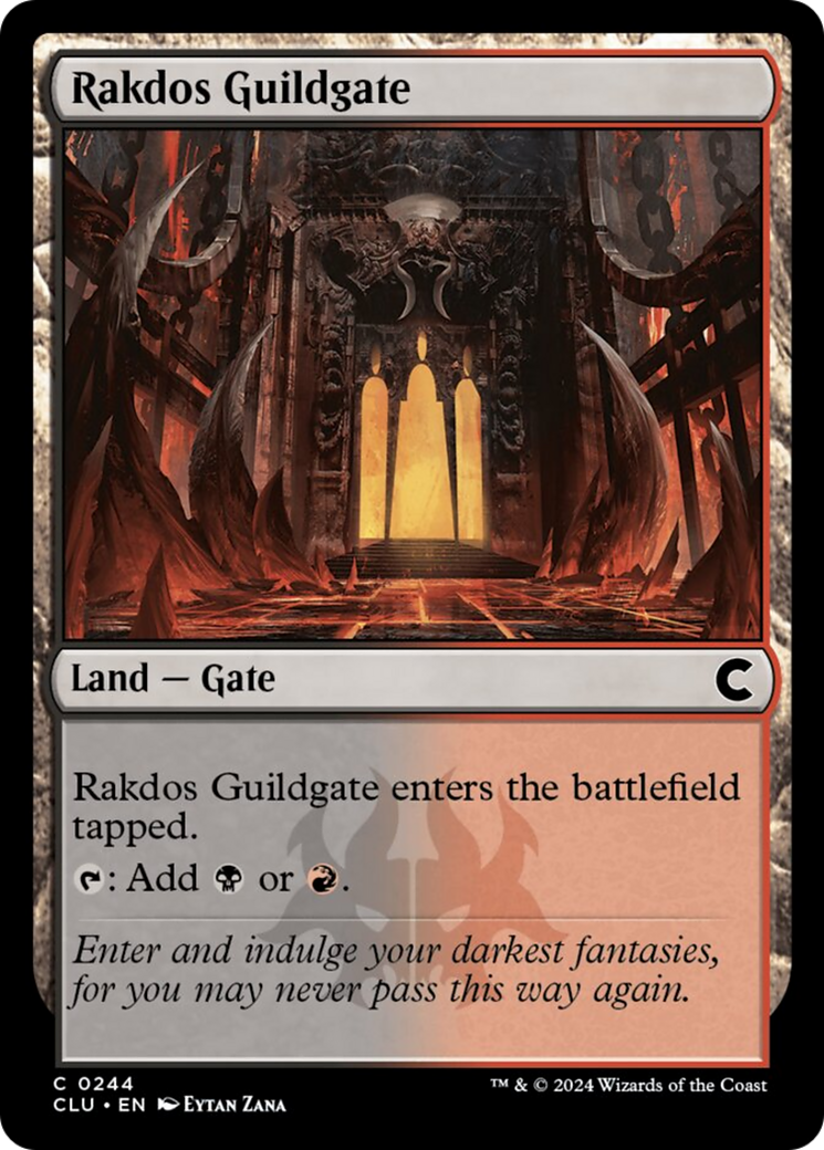 Rakdos Guildgate [Ravnica: Clue Edition] | Clutch Gaming