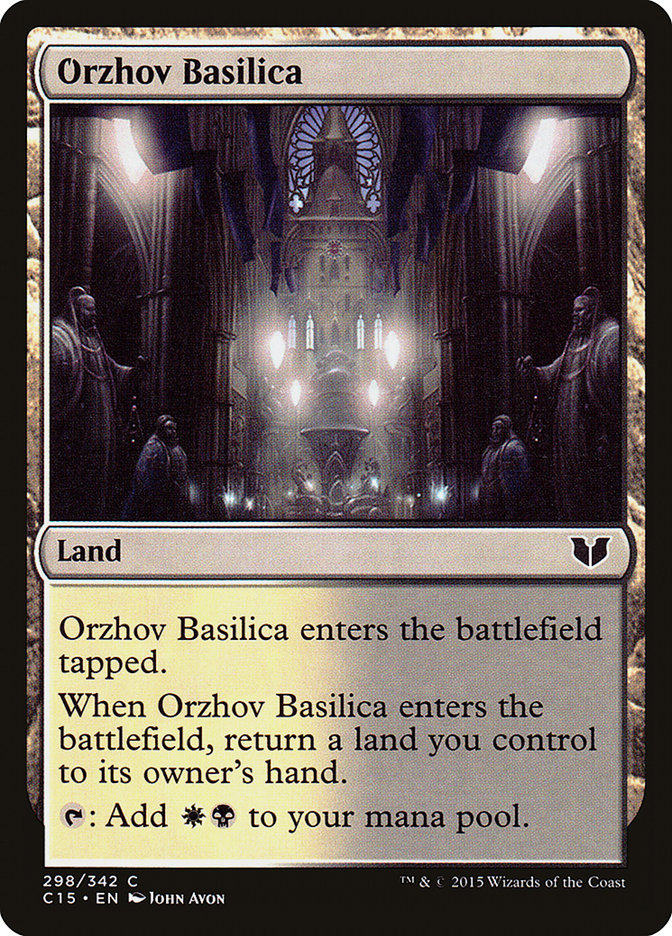 Orzhov Basilica [Commander 2015] | Clutch Gaming