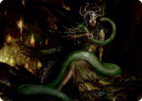 Saryth, the Viper's Fang Art Card [Innistrad: Midnight Hunt Art Series] | Clutch Gaming