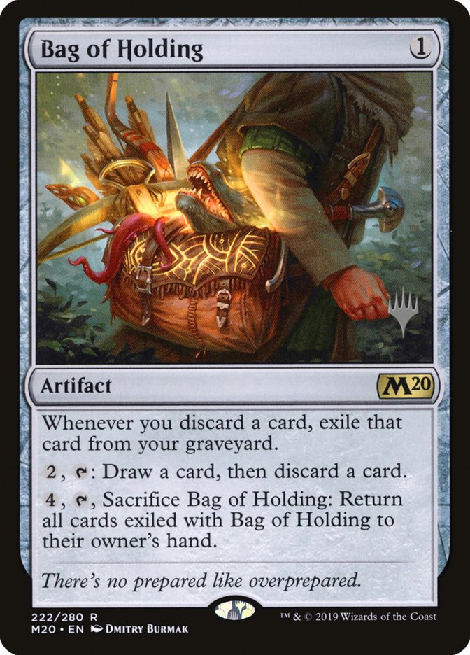 Bag of Holding (Promo Pack) [Core Set 2020 Promos] | Clutch Gaming