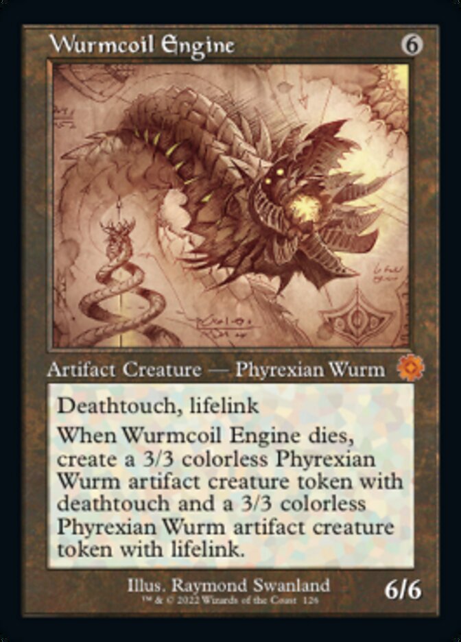 Wurmcoil Engine (Retro Schematic) [The Brothers' War Retro Artifacts] | Clutch Gaming