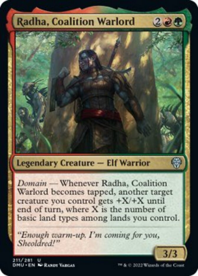 Radha, Coalition Warlord [Dominaria United] | Clutch Gaming