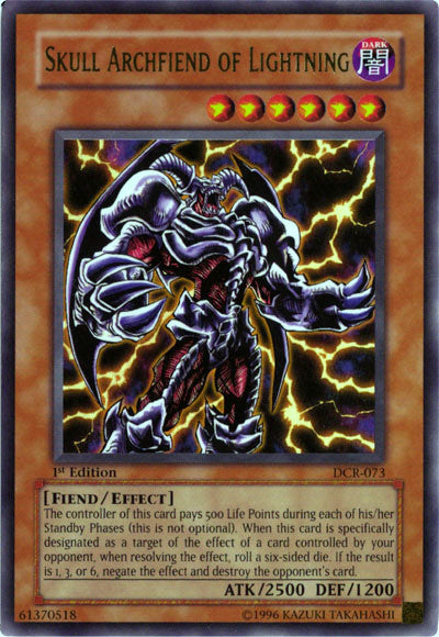 Skull Archfiend of Lightning [DCR-073] Ultra Rare | Clutch Gaming