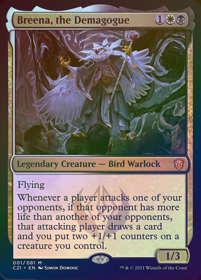 Breena, the Demagogue (Display Commander) [Commander 2021] | Clutch Gaming