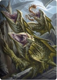 Grakmaw, Skyclave Ravager Art Card [Zendikar Rising Art Series] | Clutch Gaming