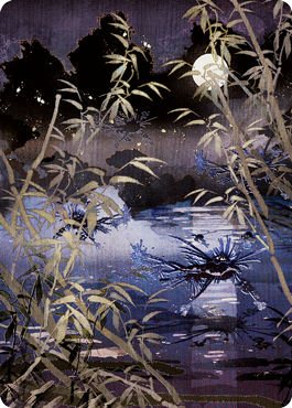 Swamp Art Card [Kamigawa: Neon Dynasty Art Series] | Clutch Gaming