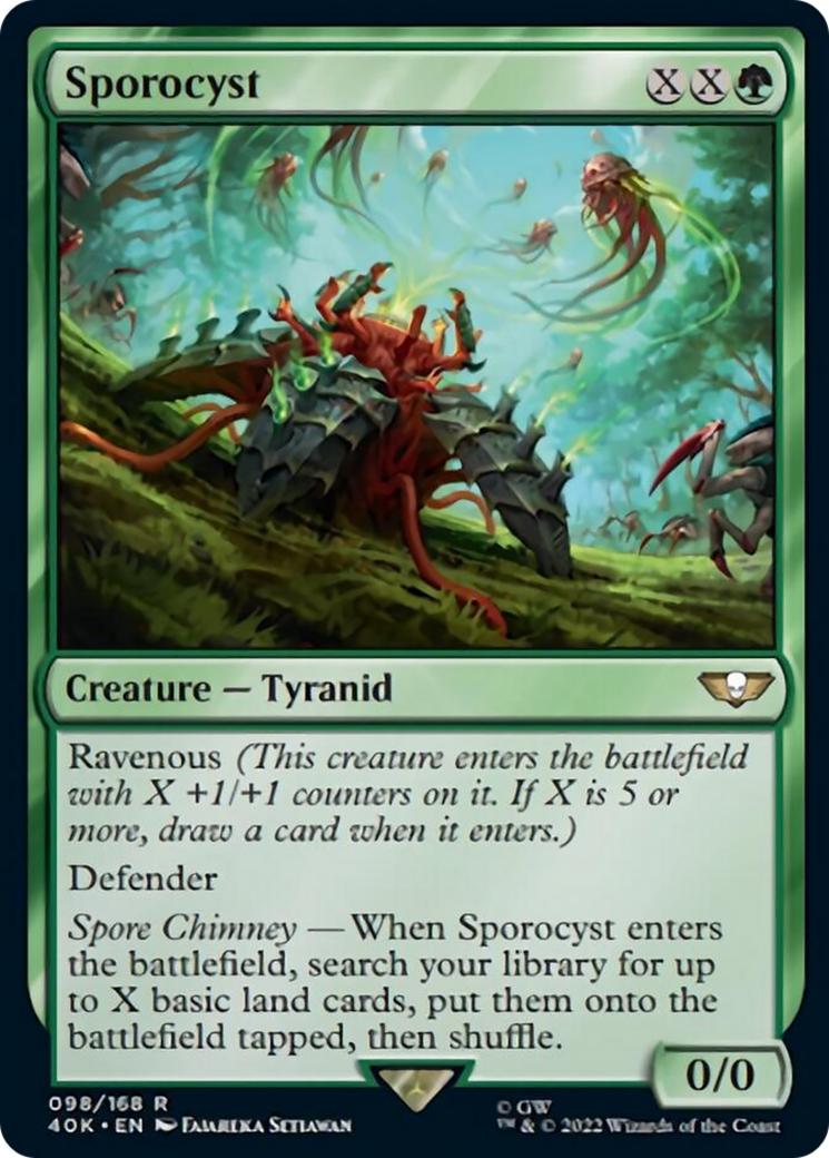 Sporocyst (Surge Foil) [Warhammer 40,000] | Clutch Gaming