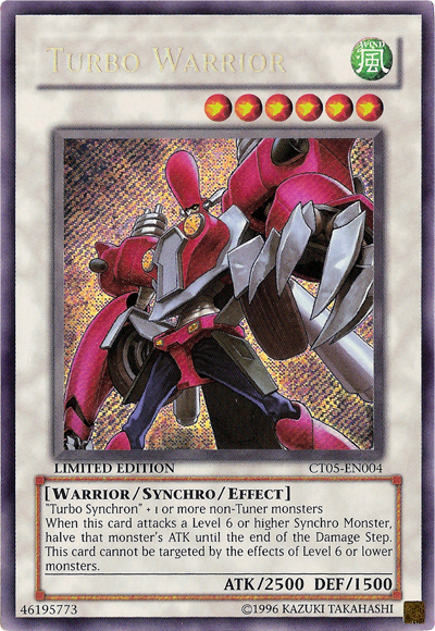 Turbo Warrior [CT05-EN004] Secret Rare | Clutch Gaming