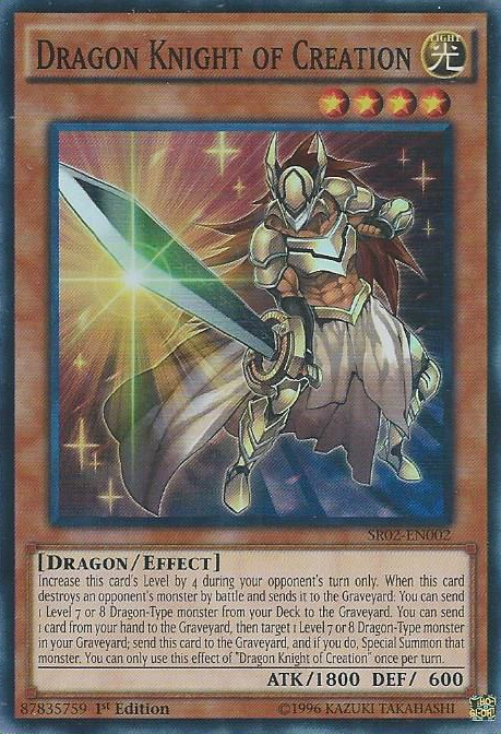 Dragon Knight of Creation [SR02-EN002] Super Rare | Clutch Gaming