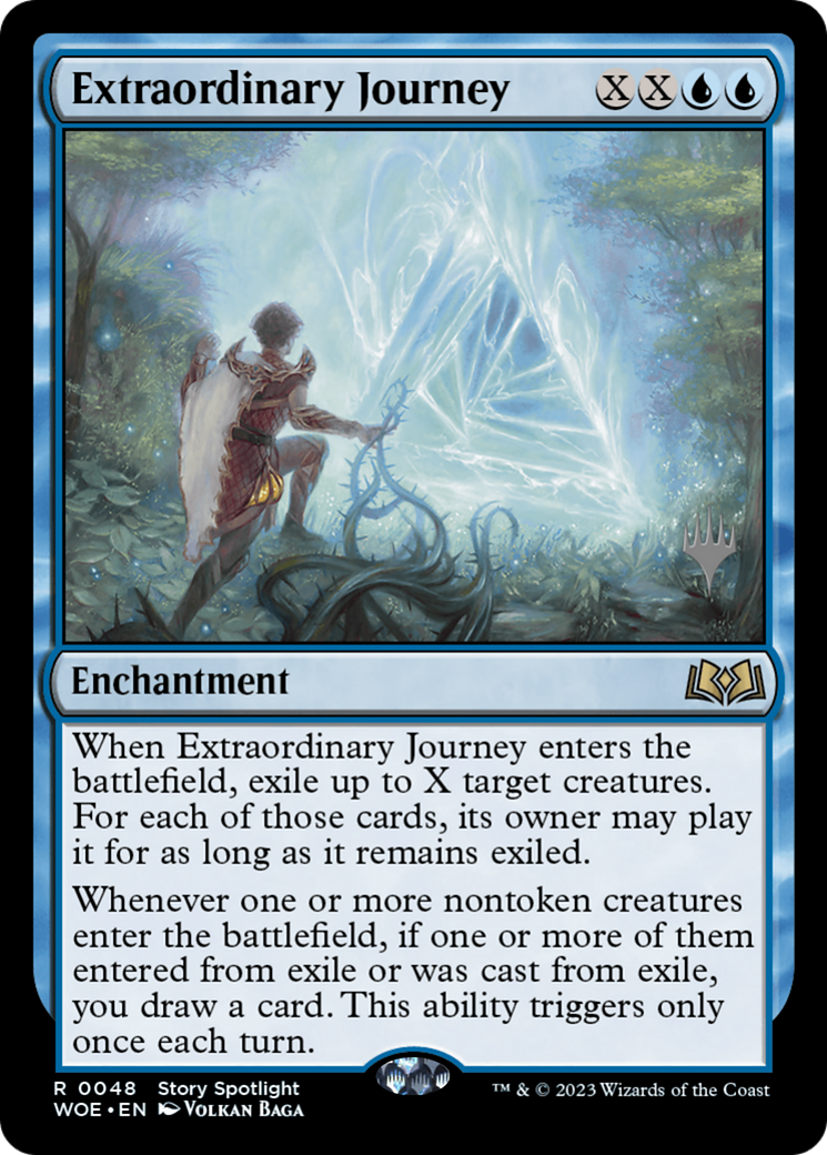 Extraordinary Journey (Promo Pack) [Wilds of Eldraine Promos] | Clutch Gaming