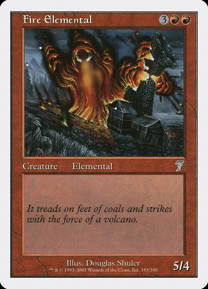 Fire Elemental [Seventh Edition] | Clutch Gaming