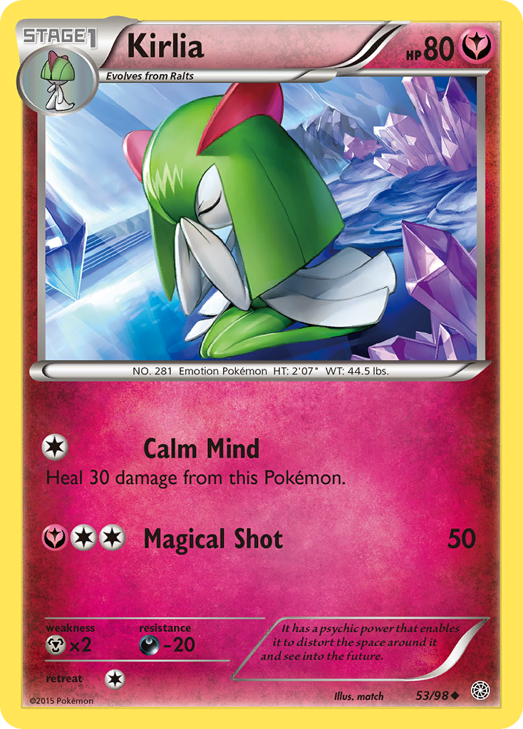 Kirlia (53/98) [XY: Ancient Origins] | Clutch Gaming