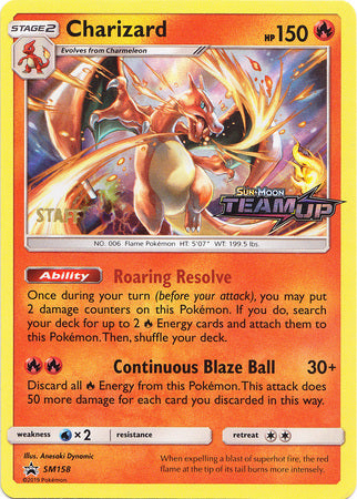 Charizard (SM158) (Staff) [Sun & Moon: Black Star Promos] | Clutch Gaming