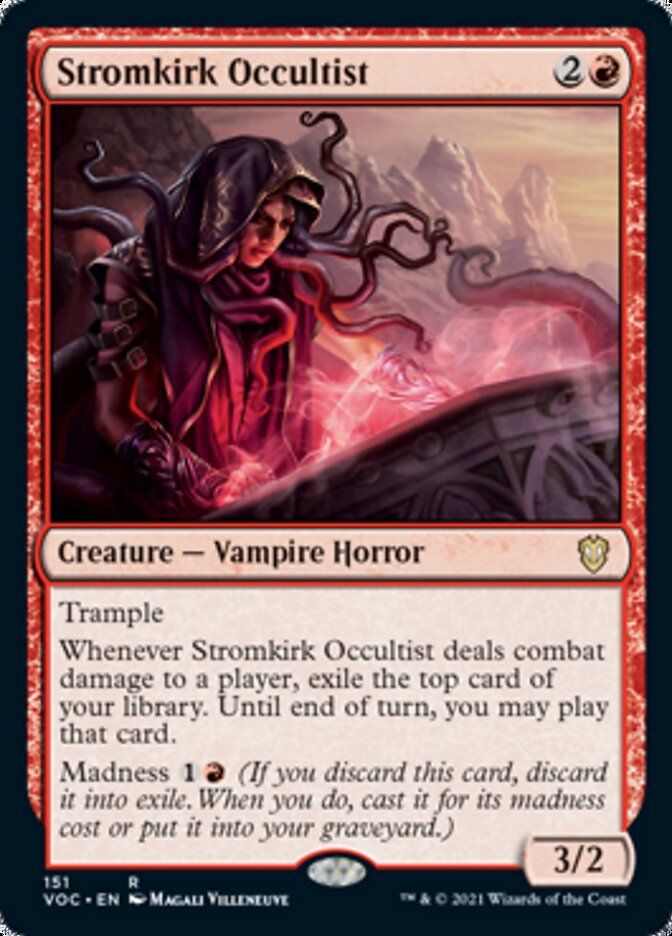 Stromkirk Occultist [Innistrad: Crimson Vow Commander] | Clutch Gaming