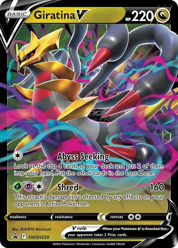 Giratina V (SWSH259) [Sword & Shield: Black Star Promos] | Clutch Gaming