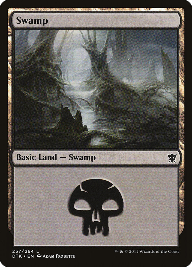 Swamp (257) [Dragons of Tarkir] | Clutch Gaming