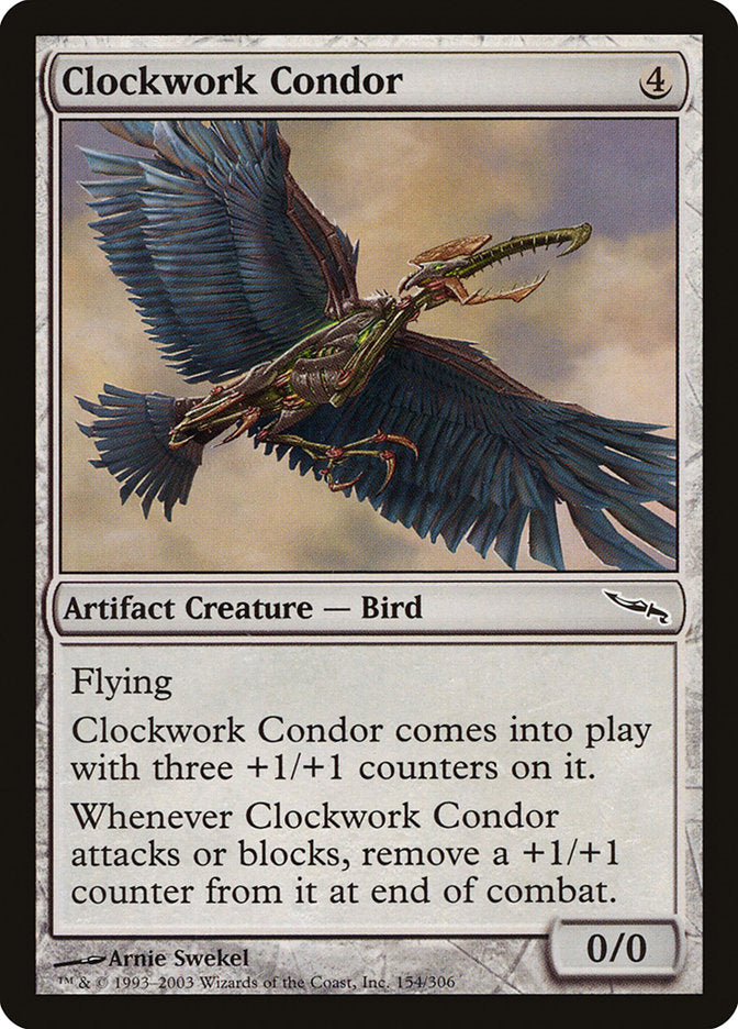 Clockwork Condor [Mirrodin] | Clutch Gaming