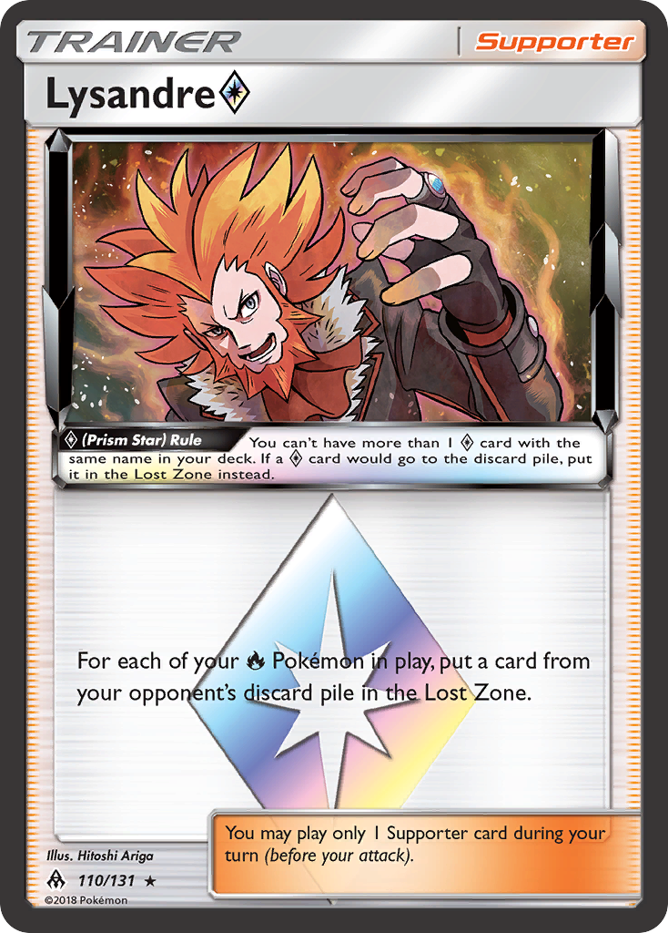 Lysandre (110/131) (Prism Star) [Sun & Moon: Forbidden Light] | Clutch Gaming