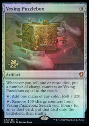 Vexing Puzzlebox [Commander Legends: Battle for Baldur's Gate Prerelease Promos] | Clutch Gaming