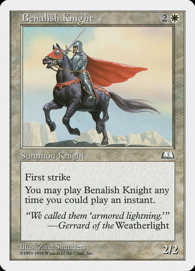 Benalish Knight [Anthologies] | Clutch Gaming