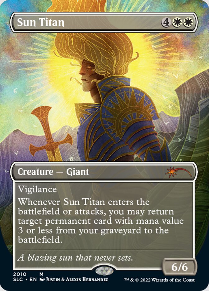 Sun Titan (Borderless) [Secret Lair 30th Anniversary Countdown Kit] | Clutch Gaming