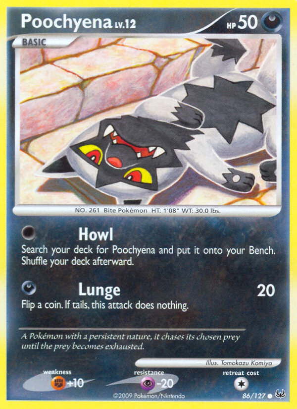 Poochyena (86/127) [Platinum: Base Set] | Clutch Gaming