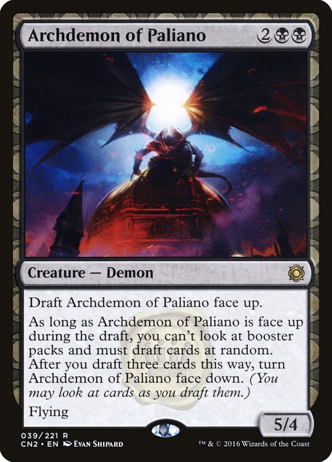 Archdemon of Paliano [Conspiracy: Take the Crown] | Clutch Gaming