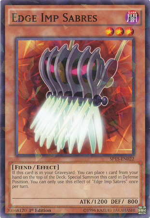 Edge Imp Sabres [SP15-EN022] Shatterfoil Rare | Clutch Gaming