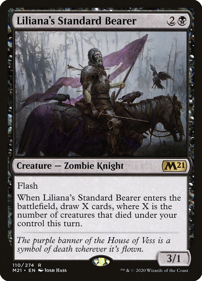 Liliana's Standard Bearer [Core Set 2021] | Clutch Gaming