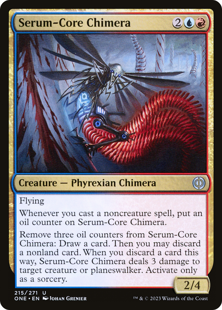 Serum-Core Chimera [Phyrexia: All Will Be One] | Clutch Gaming